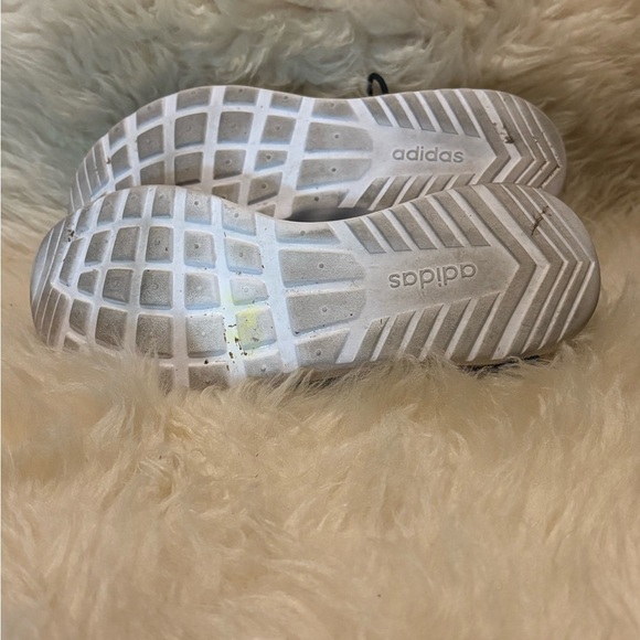 Adidas Gray Cloudfoam QTR Racer TR23 Running Shoes Sneakers - Picture 6 of 7